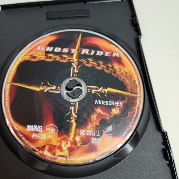 🎬GHOST RIDER DVD w/Nicolas Cage & Eva Mendes, Marvel, PG-13, 2007, 110 minutes - Picture 2 of 4